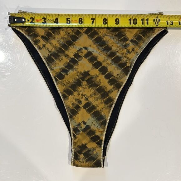 NWT Oseree Safari Bikini Large ORO Metallic - Picture 5 of 10